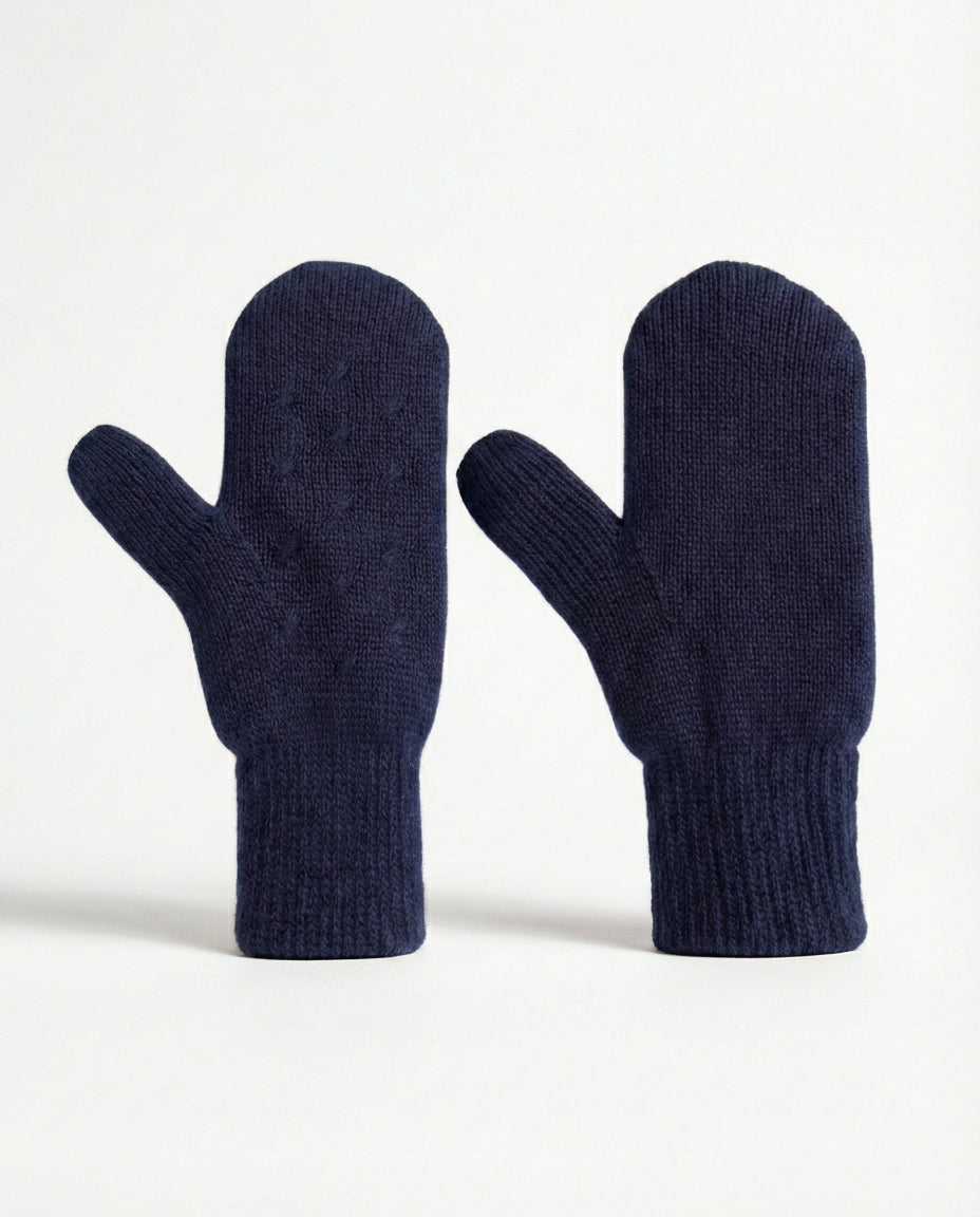 Cashmere Knit Mitten Glove
