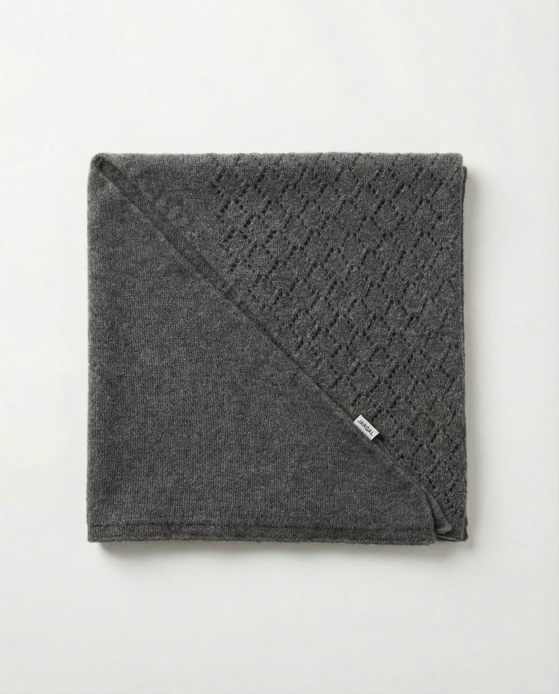 Cashmere Diamond Lace Triangle Scarf