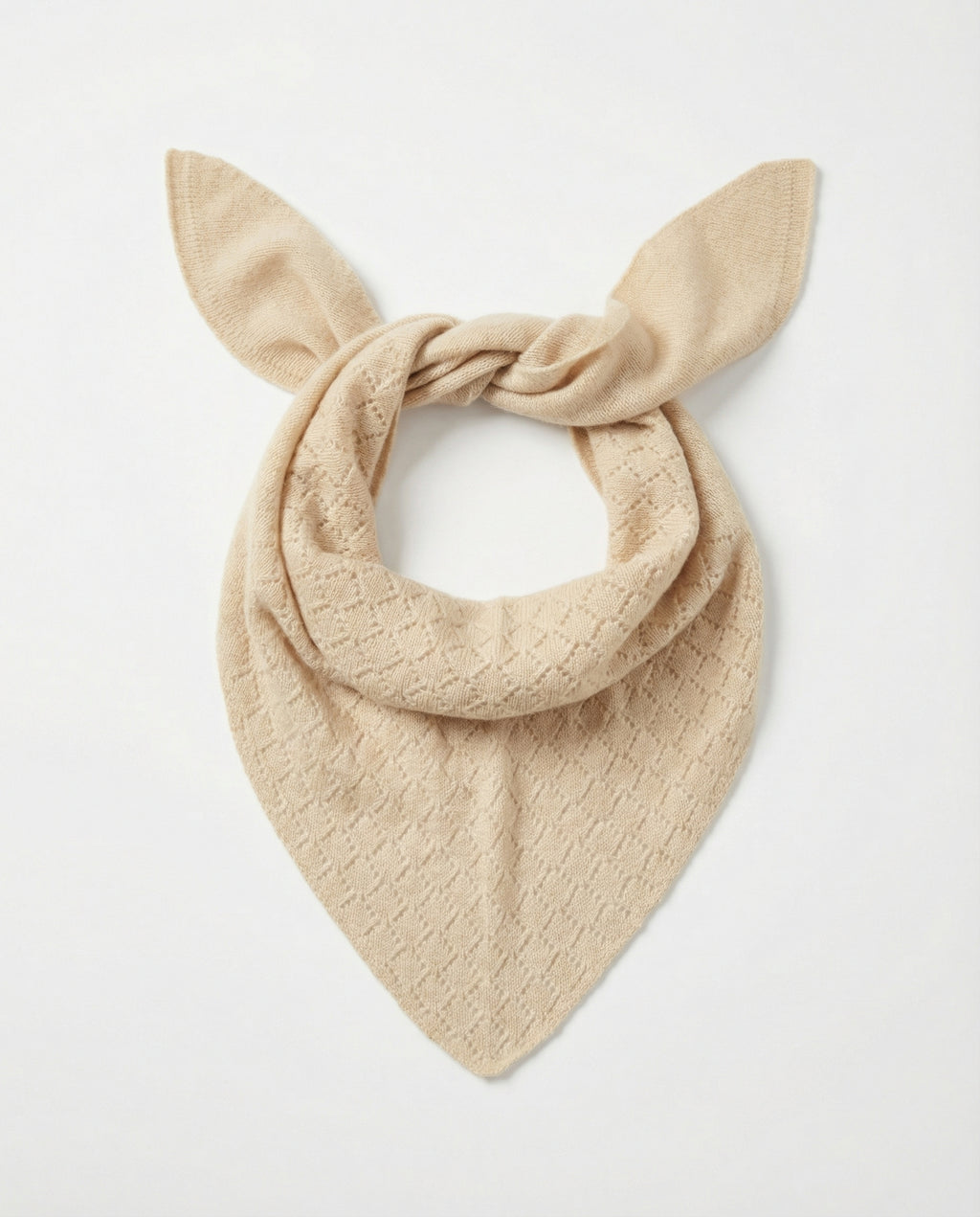 Cashmere Diamond Lace Triangle Scarf