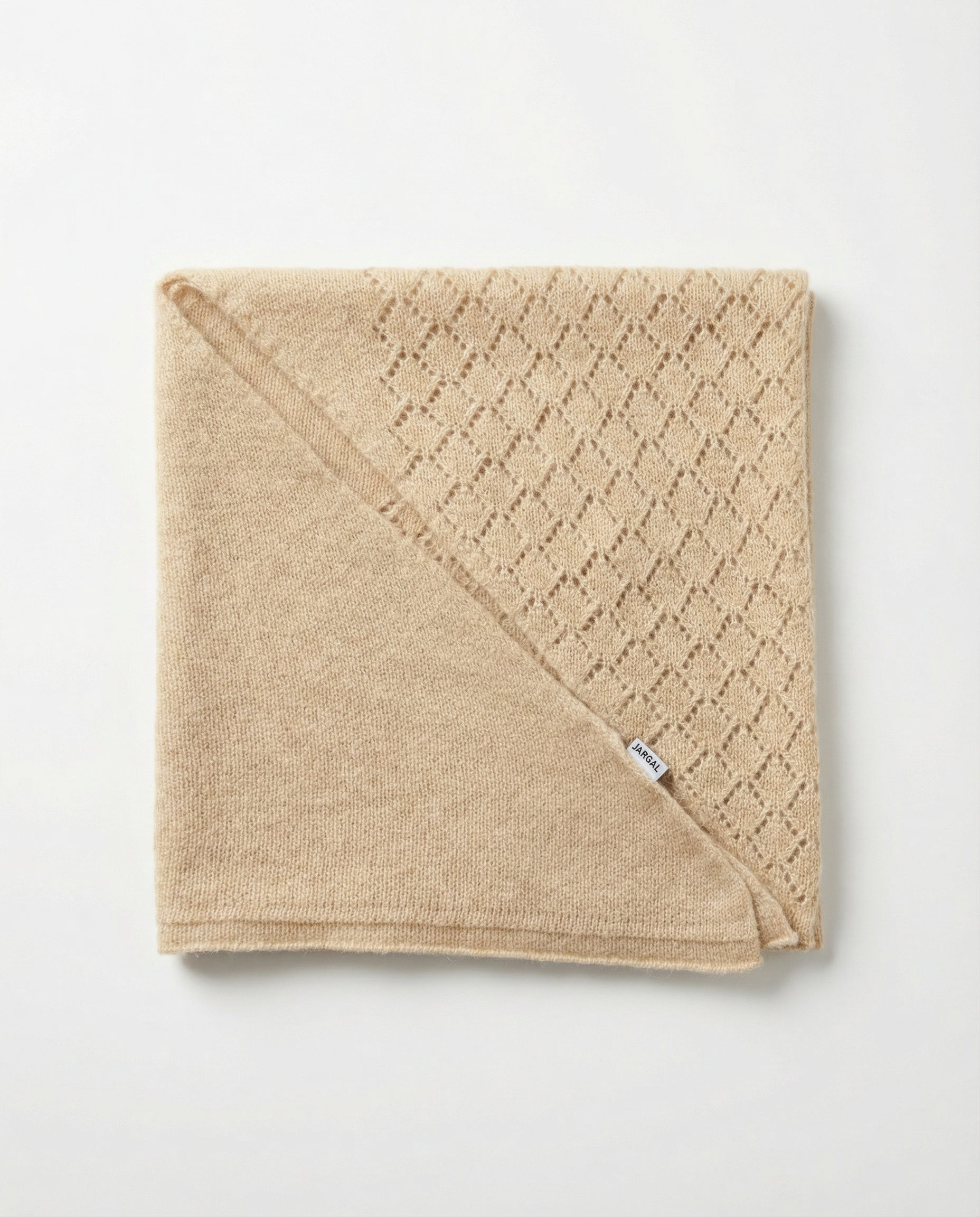 Cashmere Diamond Lace Triangle Scarf