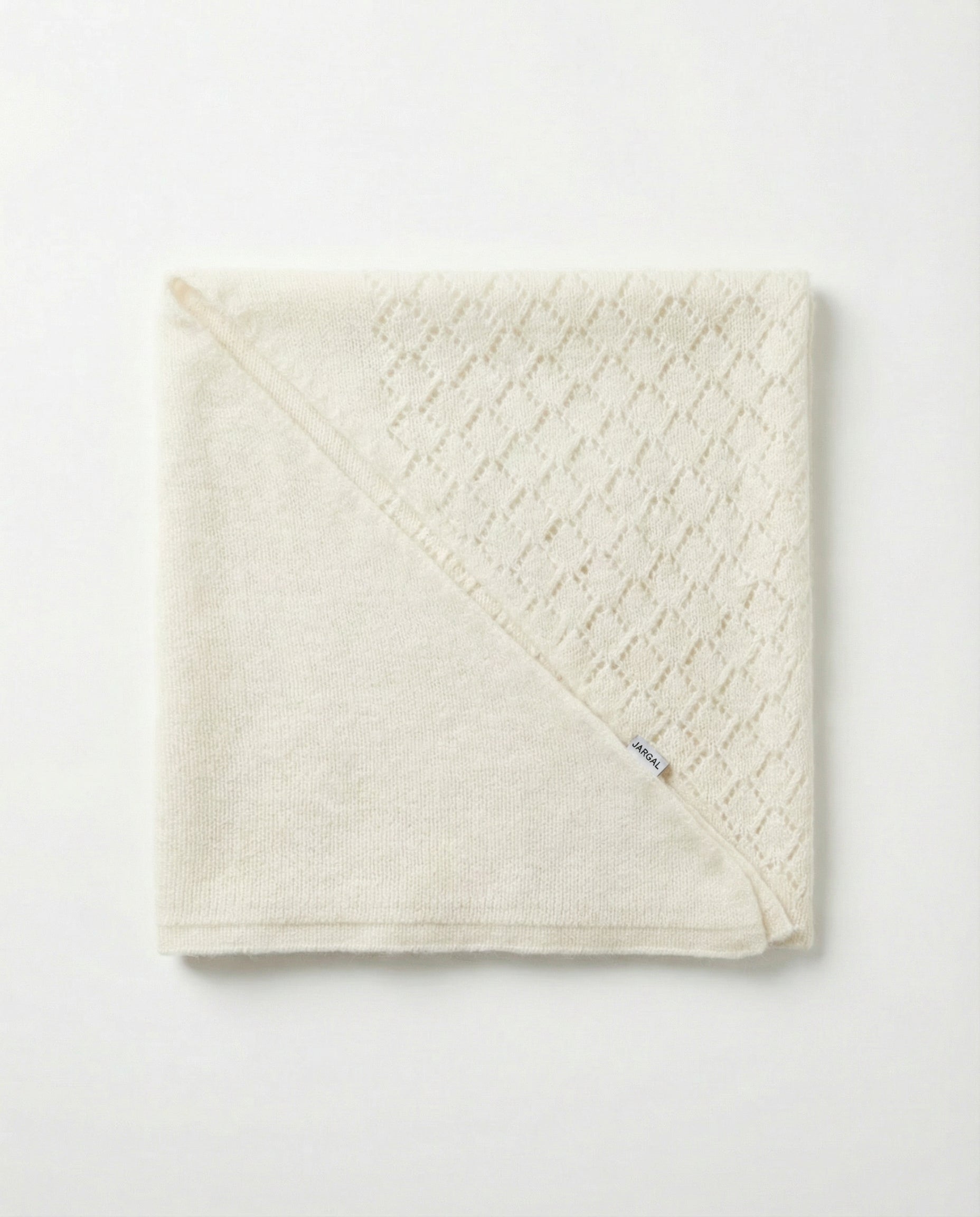 Cashmere Diamond Lace Triangle Scarf