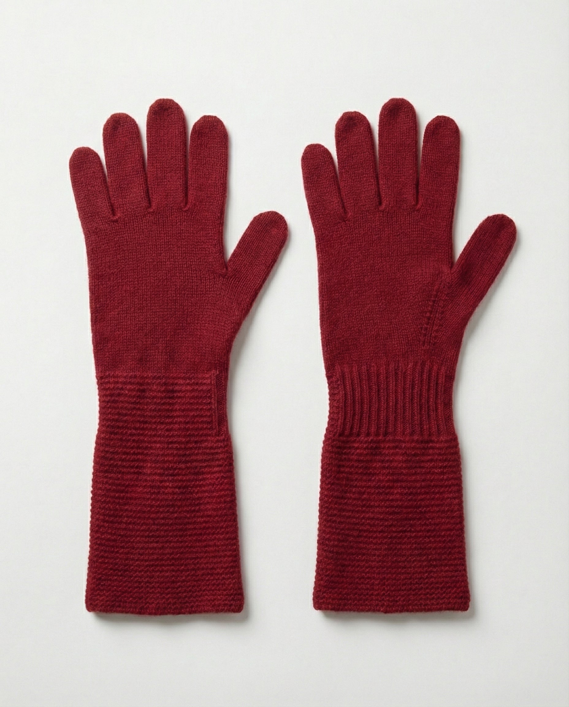 Cashmere Blush Long Gloves