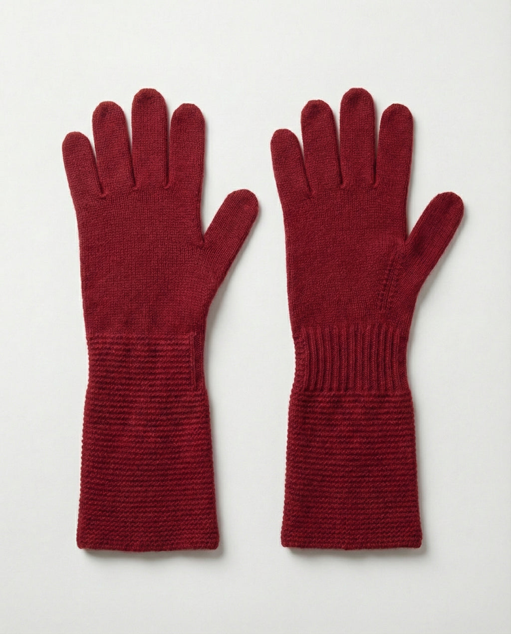 Cashmere Blush Long Gloves